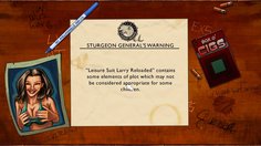 Leisure Suit Larry Reloaded_Vérification de l'âge