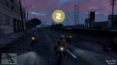 Grand Theft Auto V_Course en moto