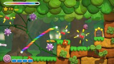 Kirby and The Rainbow Curse_Touch! Kirby Boss Battle