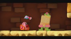 Kirby and The Rainbow Curse_Touch! Kirby Tank level