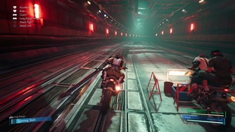 Final Fantasy VII Remake_PS4 Pro - SPOIL Motorcycle Chase