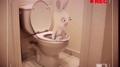 Rayman Raving Rabbids_Les lapins ne ferment pas la porte