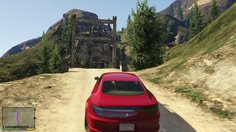Grand Theft Auto V_Mount Chiliad (by car)