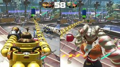 ARMS_2 VS 2 - Mechanica & Twintelle vs Byte & Barq & Spring Man