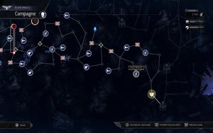 Space Hulk: Tactics_Carte campagne - Humains (FR)