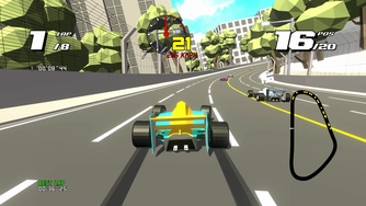 Formula Retro Racing_City Loop and Ocean View (PC/4K)