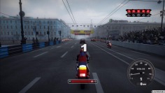 Project Gotham Racing 4_Saint Petersburg in the fog on a bike