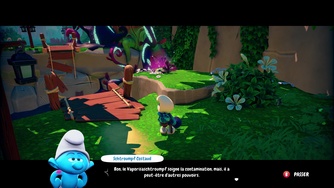 The Smurfs: Mission Vileaf_More gameplay in French this time (PC)