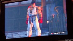 Street Fighter IV_TGS08: Gameplay off-screen (no sound)