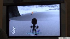 Family Ski: World Ski & Snowboard_TGS08: Gameplay off-screen (no sound)