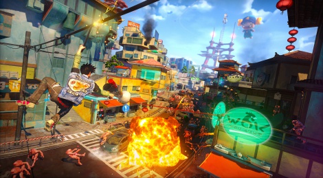 TGS: Sunset Overdrive gameplay - Gamersyde