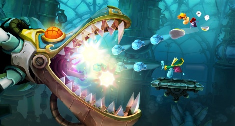 A Ray'ce to the Finish original Rayman Legends Art 