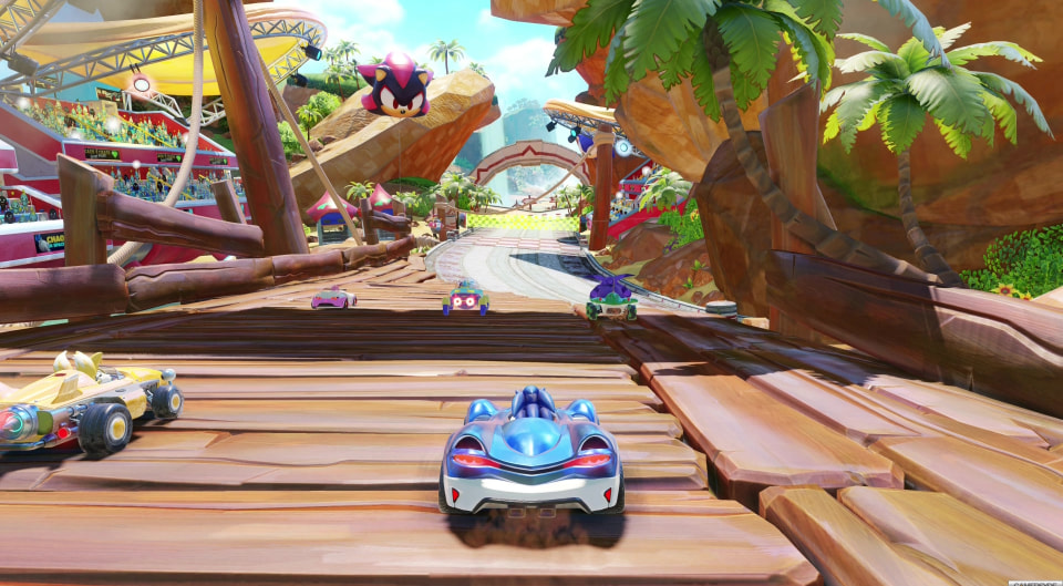 Xbox One X Video Of Team Sonic Racing Gamersyde